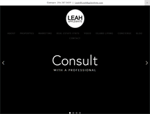 Tablet Screenshot of leahapplewhite.com